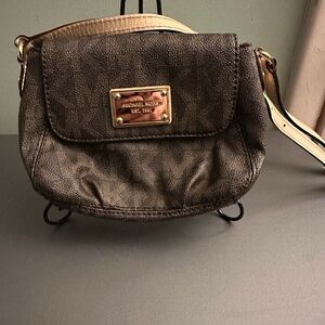 Michael Kors Small Brown Crossbody Bag
